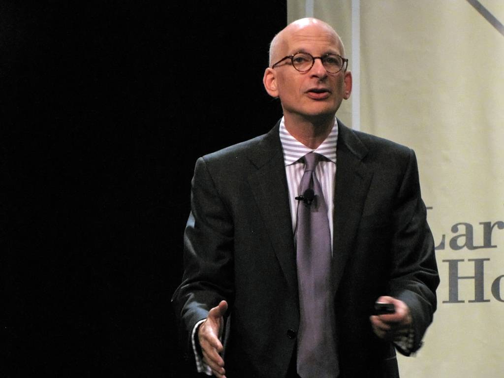 Seth Godin talking at a conference